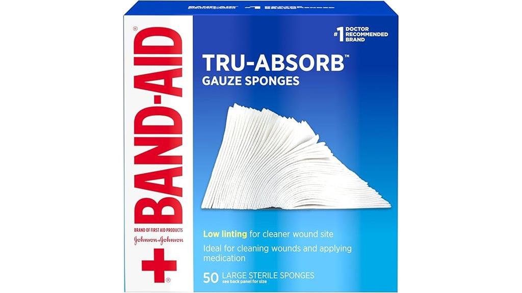 first aid gauze sponges