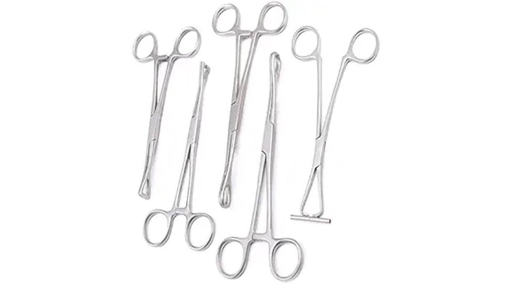 five piece piercing tools