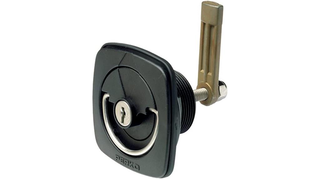 flush lock and latch