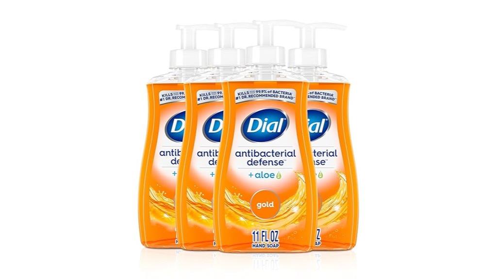 gold antibacterial hand soap