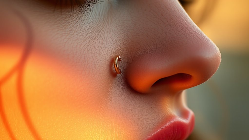 gold nose ring selection