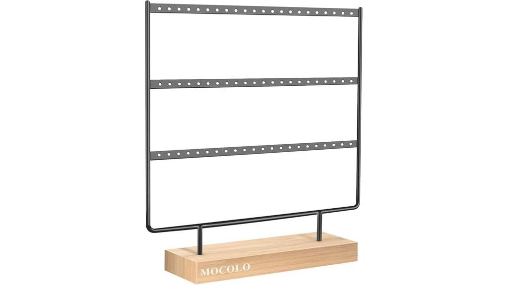 hanging earrings organizer stand