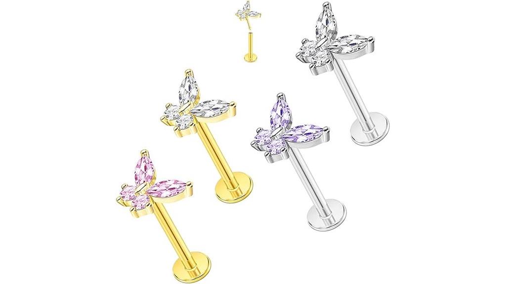 jewelry set with bees
