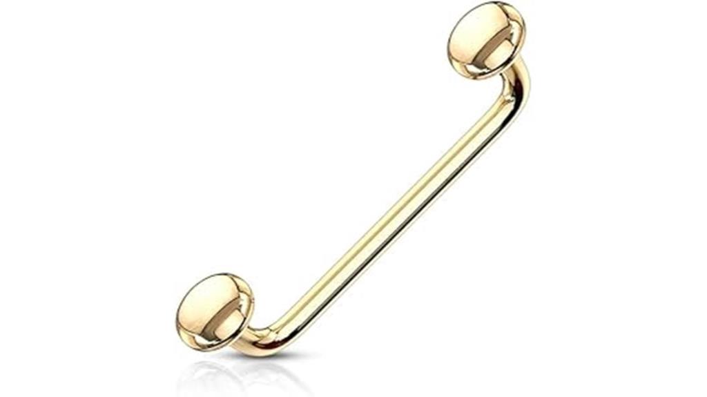 jewelry with flat ends
