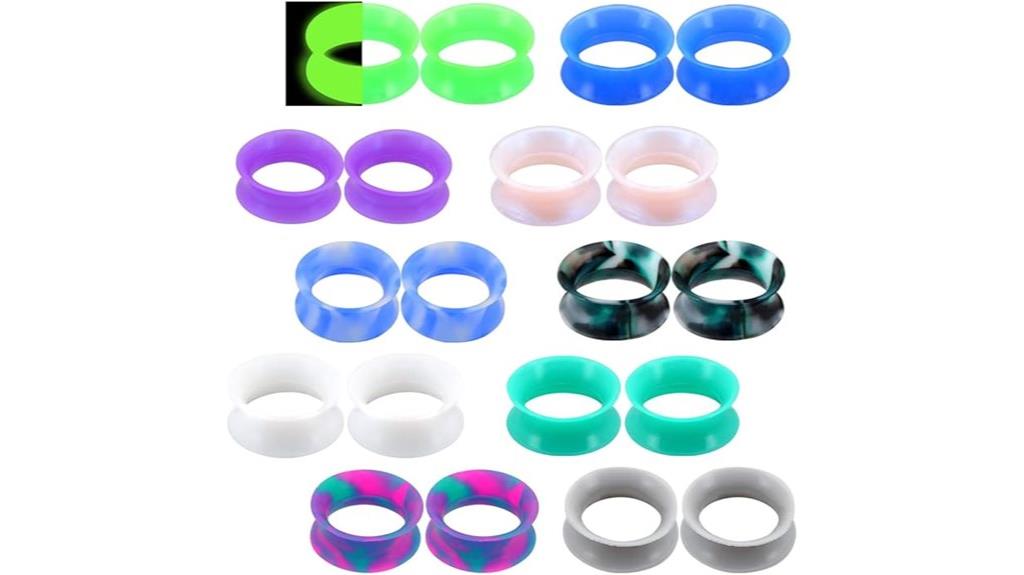 jewish style silicone gauges