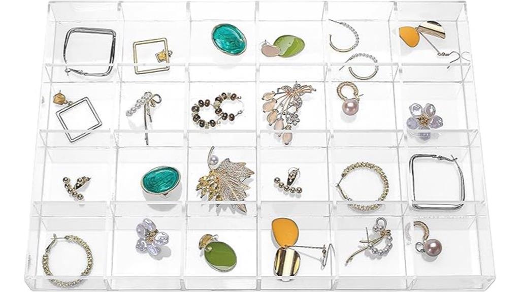 large jewelry organizer tray