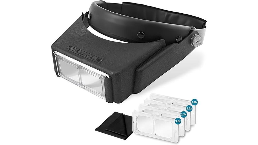 magdepo 4 lens headband magnifier