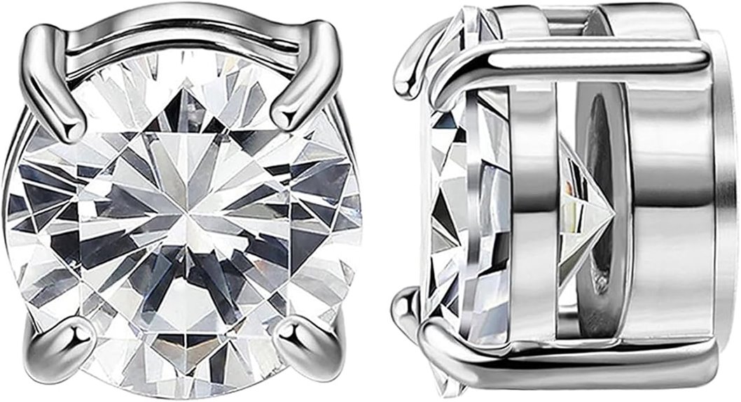 magnetic unisex earring set