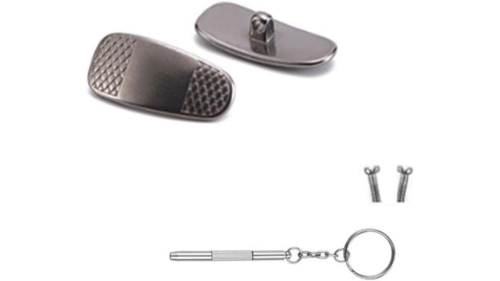 metal frame nose pads