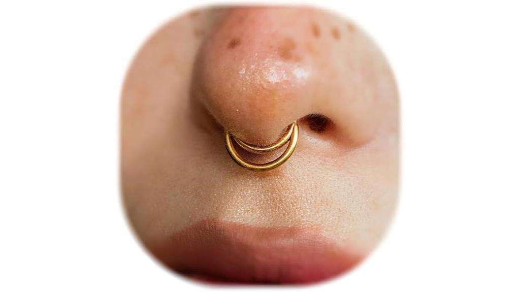 minimalist septum ring