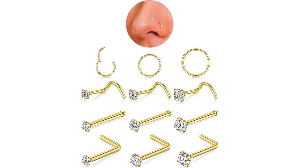 nose jewelry sets