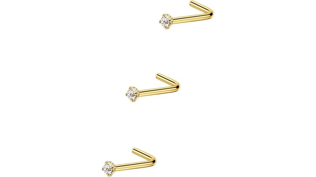 nose studs surgical steel