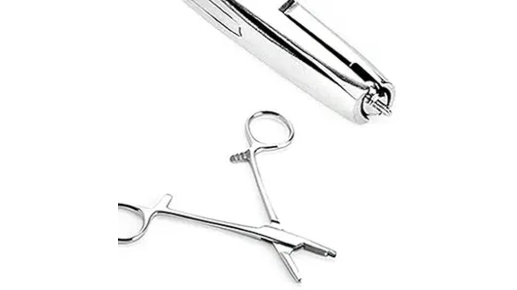pierced owl dermal forceps