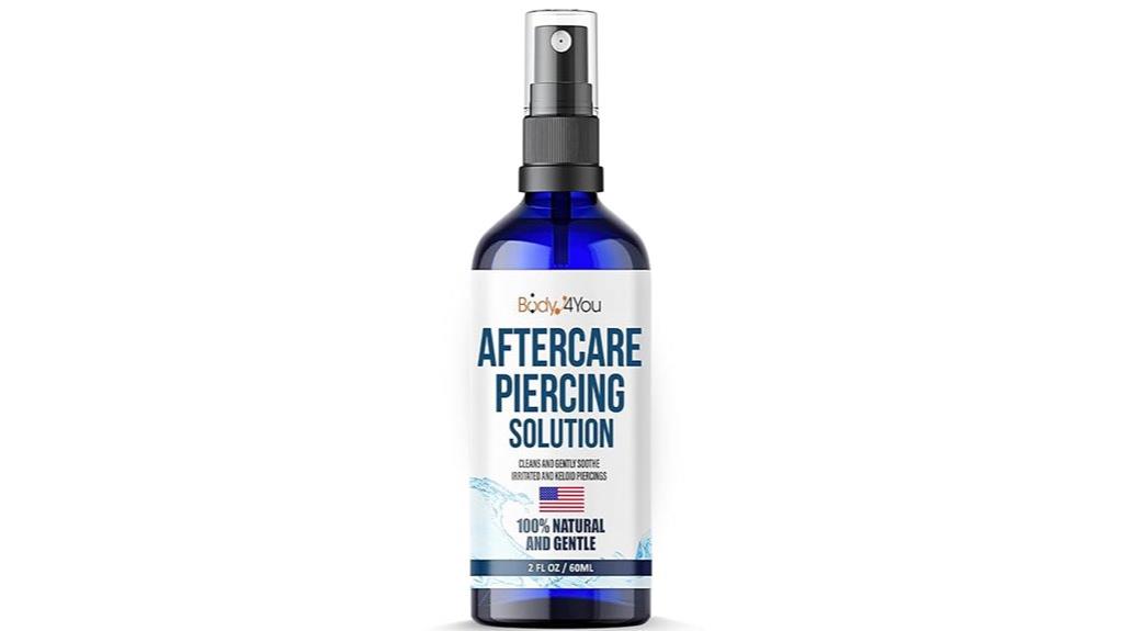 piercing aftercare spray instructions