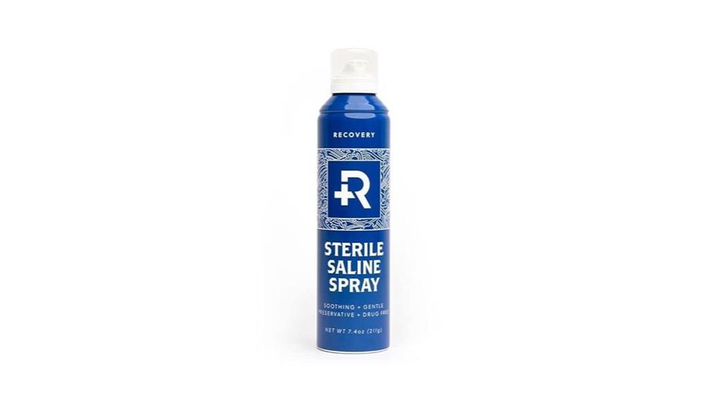 piercing healing saline spray