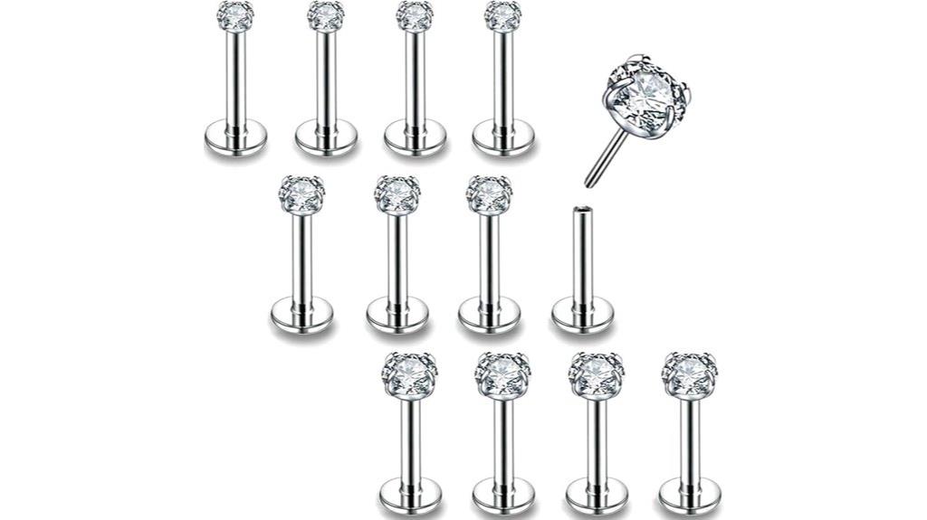 piercing jewelry in steel