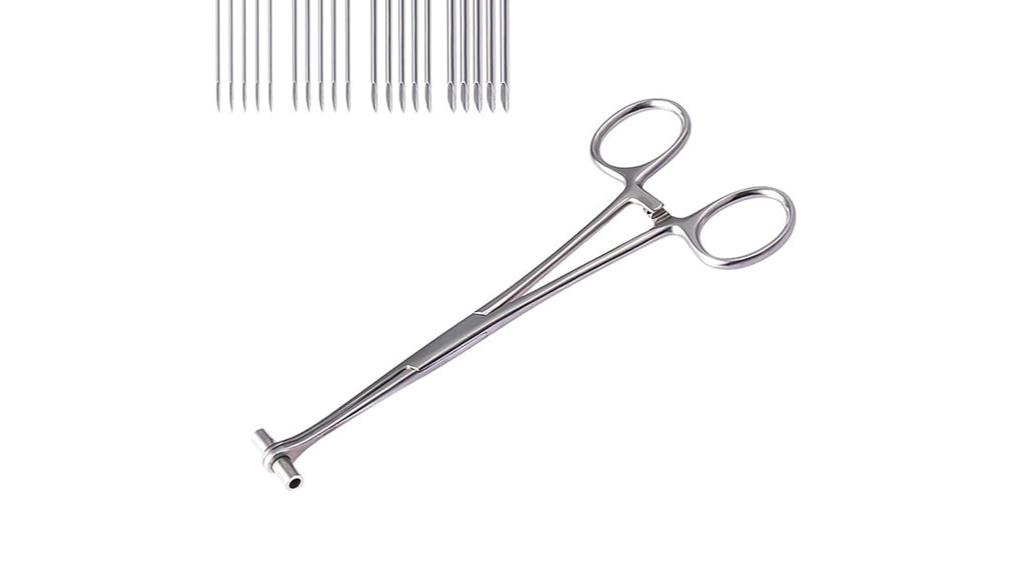 piercing septum forceps clamp