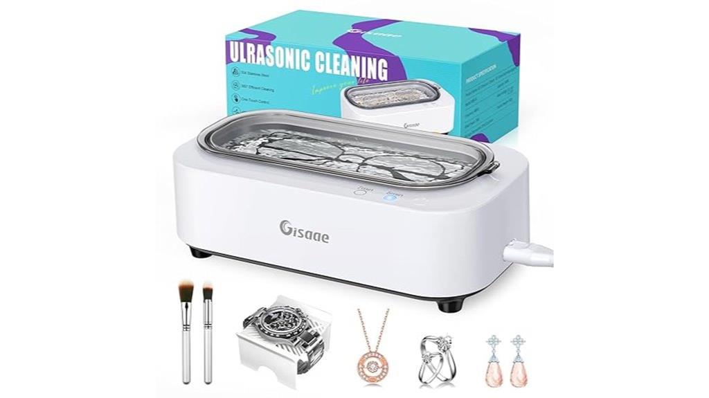 portable 11 8oz ultrasonic jewelry cleaner