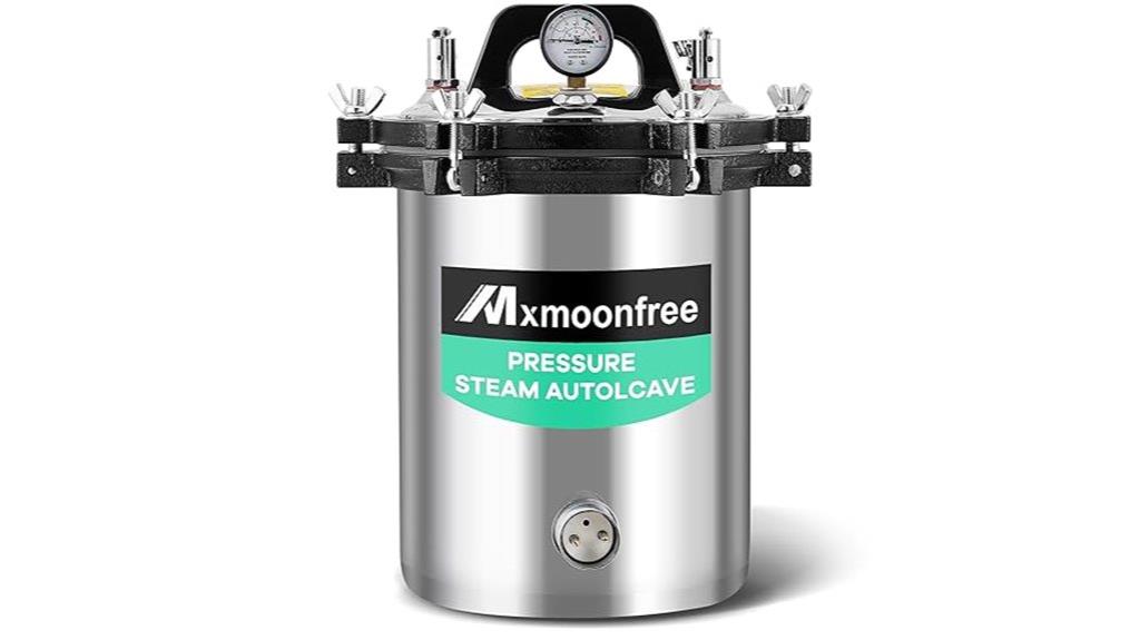 portable 12l lab autoclave