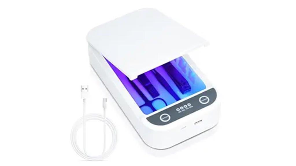portable blue light sterilizer