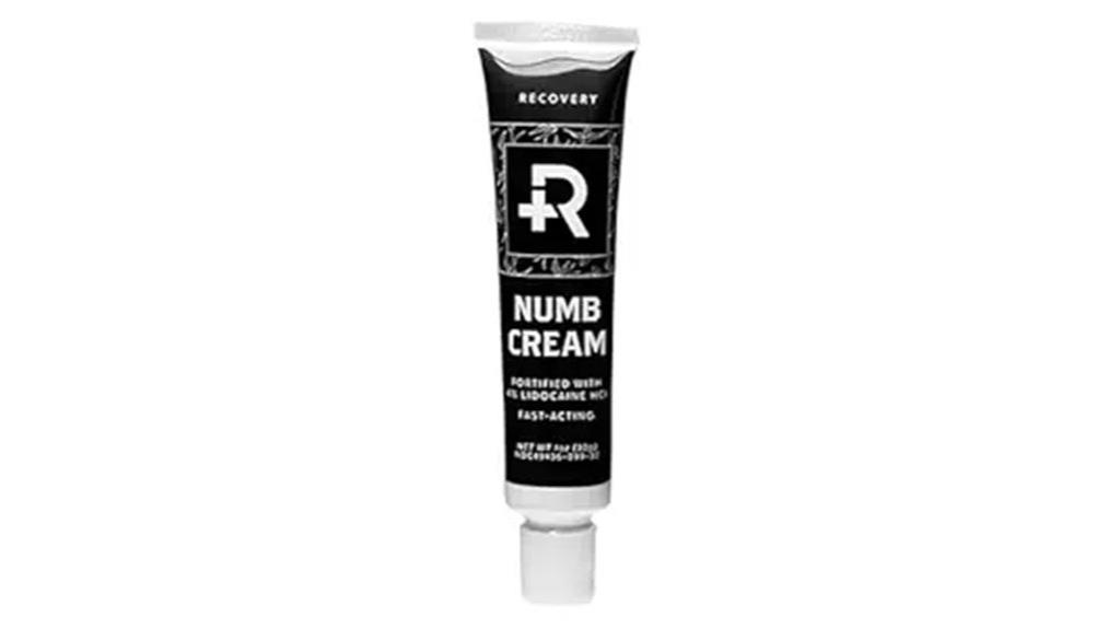 post treatment numbing application
