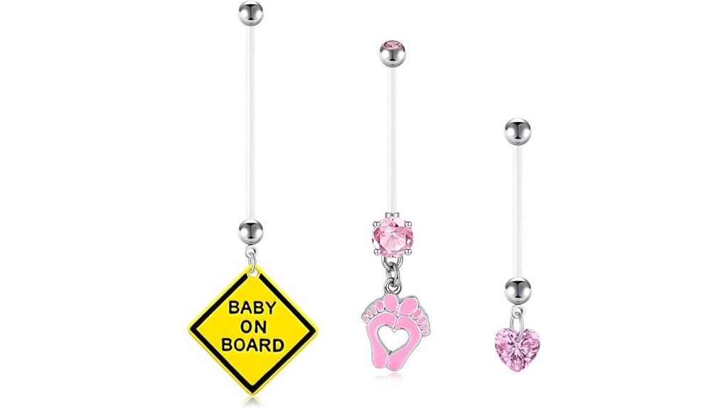 pregnancy belly button ring