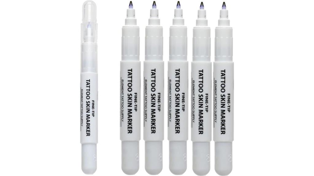 purple fine tip markers