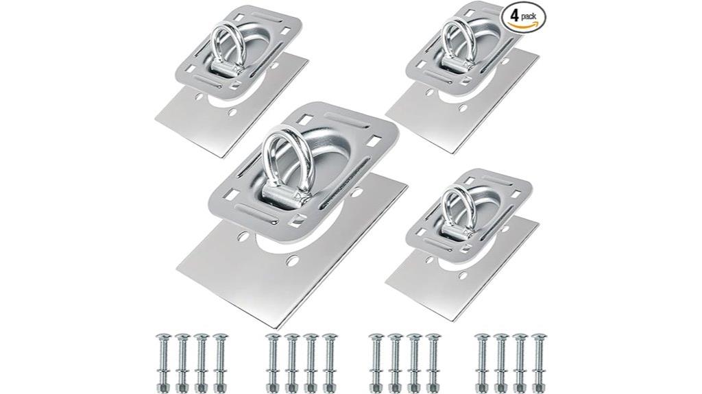 recessed d ring anchors
