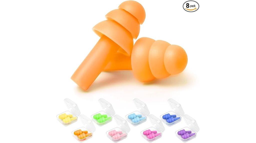 reusable silicone sleeping earplugs