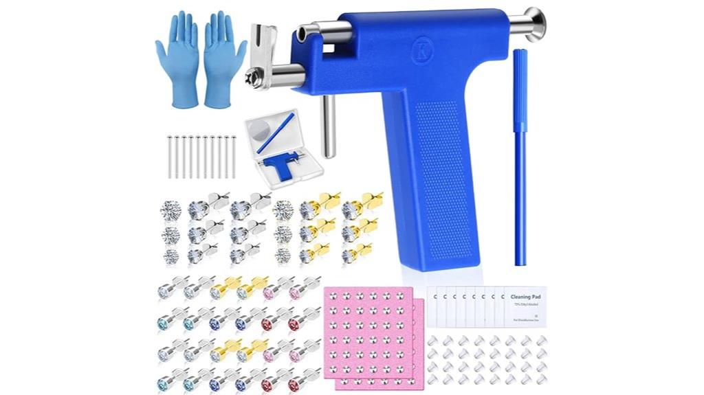 reusable steel ear piercing kit