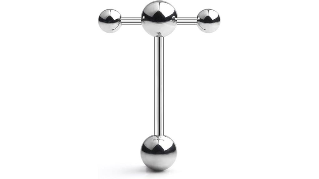 ruifan t shape barbell