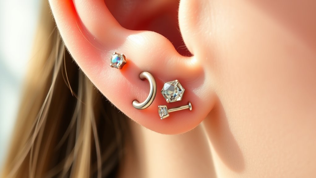 safe stylish bio compatible piercings