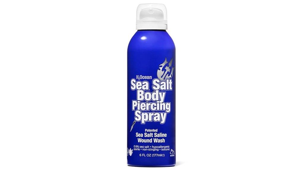 sea salt spray for piercings