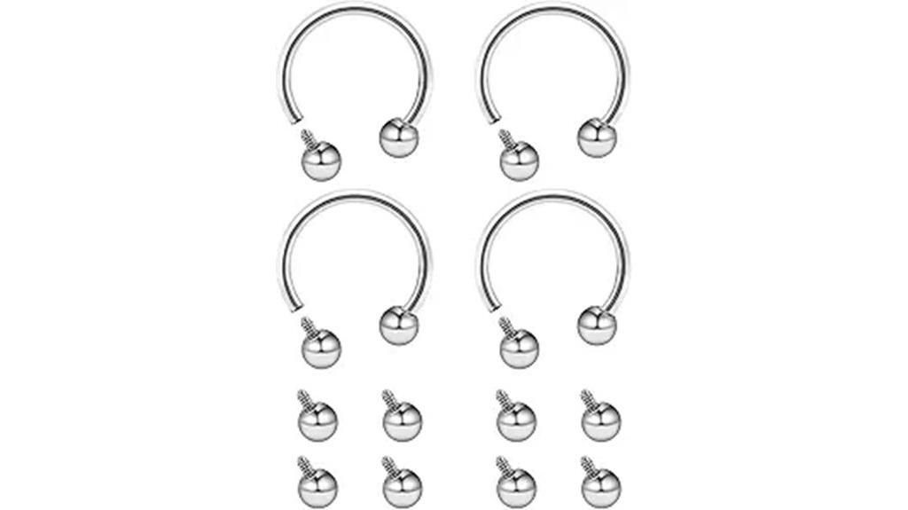 septum piercing jewelry steel