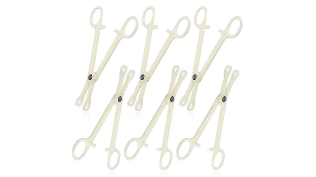 set of twenty five clamps
