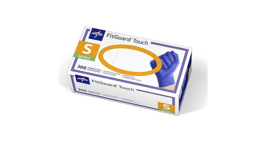 small nitrile exam gloves