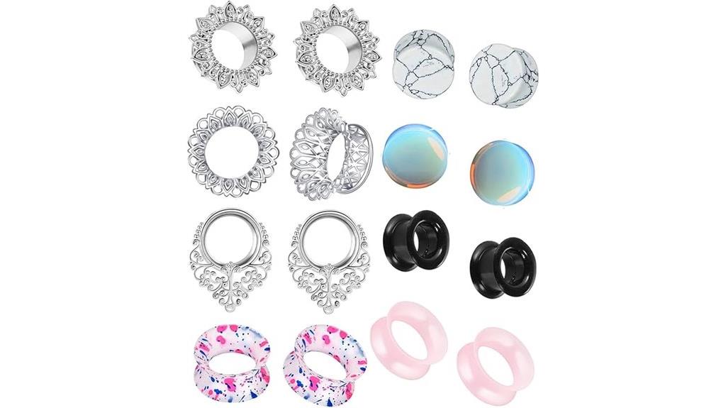 stainless steel ear body jewelry