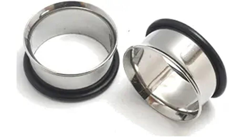 stainless steel ear gauge kit