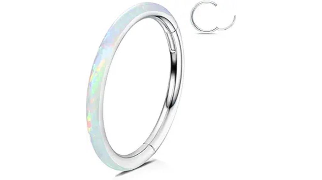 stainless steel nose piercing