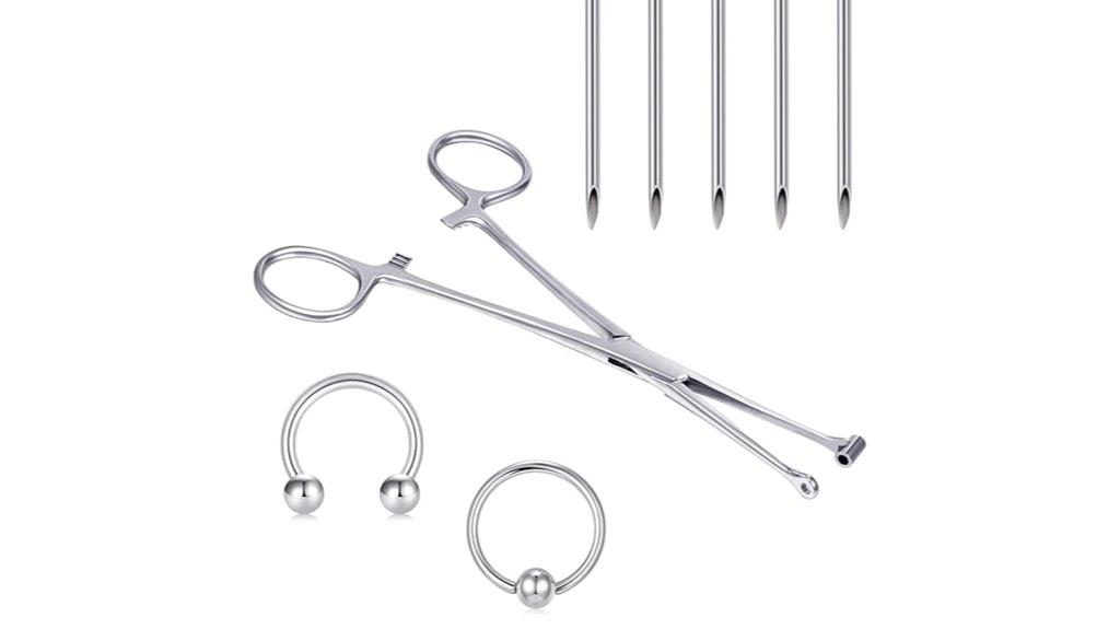 stainless steel tragus septum forceps