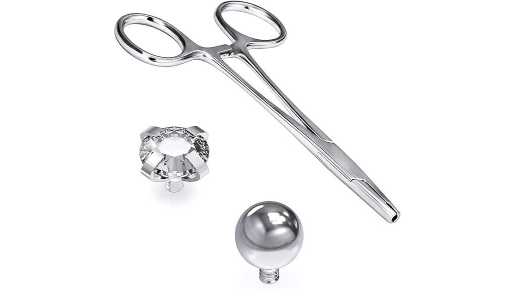 steel body piercing kit