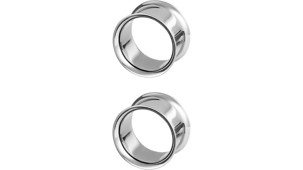 steel double flared gauges