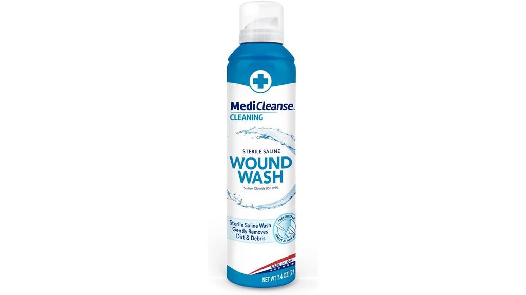 sterile saline wound spray