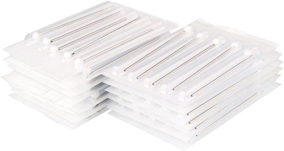 sterilized steel piercing needles