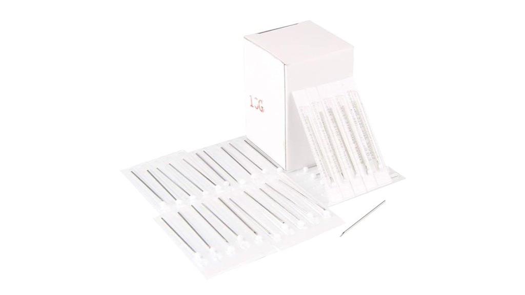sterilized surgical steel needles