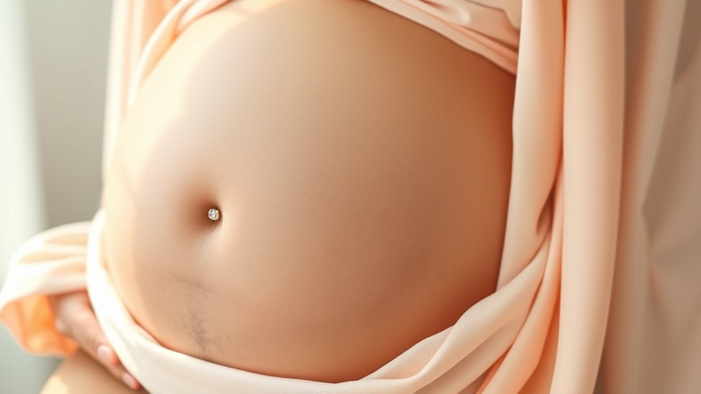 stylish comfortable pregnancy belly rings