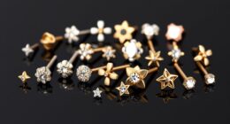 stylish durable cartilage studs