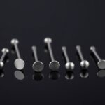 stylish hypoallergenic titanium labret