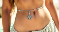 stylish non pierced belly chains
