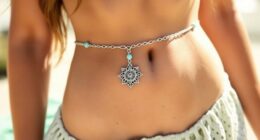 stylish non pierced belly chains